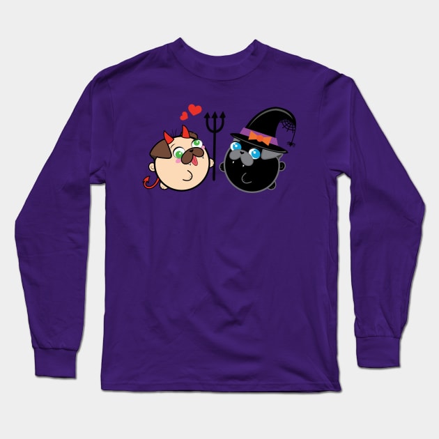 Poopy & Doopy - Halloween Long Sleeve T-Shirt by Poopy_And_Doopy